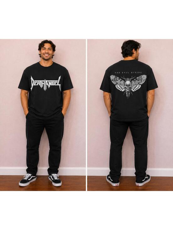 Other - Death Angel The Evil‎ Divide Black Graphic T-Shirt